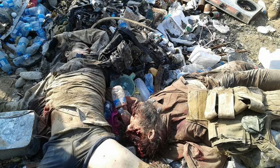 داعش يدفن 78 من عناصره في الشرقاط