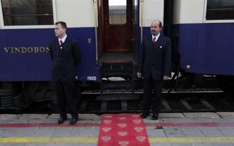 Second Train of European Tourists toward Mashhad, Iran