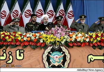 ایرانی فوج علاقے میں امن پسند فوج کا مظہر، صدر مملکت