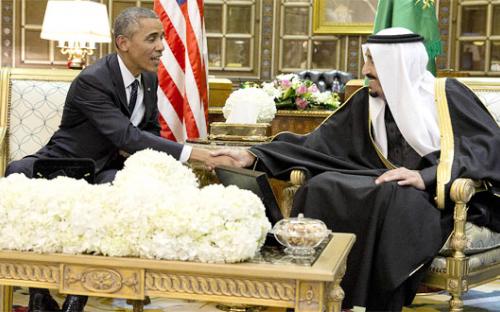 أوباما والملك السعودي يتفقان في اتصال هاتفي أن الحل السياسي في اليمن يأتي عبر التفاوض