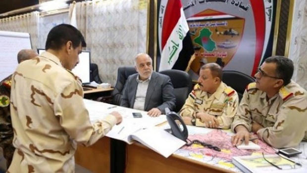 عراق: حیدر العبادی کا بغداد آپریشنل کمانڈ کا دورہ