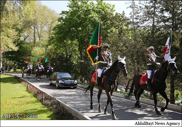Shugaban Afganistan ya kai ziyarar aiki a Iran