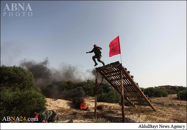 تصویری رپورٹ/ فلسطین؛ مزاحمتی فورسز کی عسکری ٹریننگ