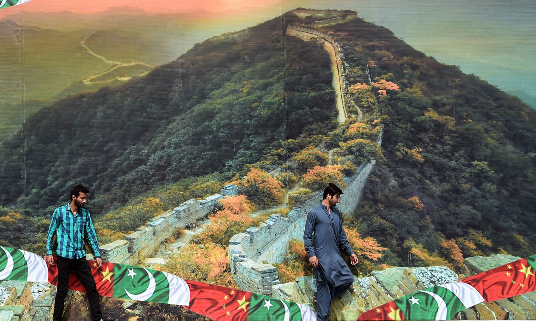 چینی صدر کے استقبال کی تیاریاں