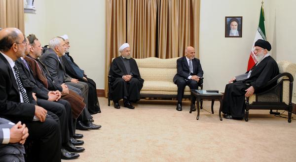 Ayatollah Khamenei to Ashraf Ghani: Iran sees Afghan security, progress as its own