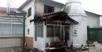 Feuer zerstört türkische Moschee in Griechenland
