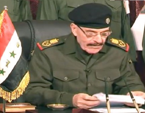 الحشد الشعبي: جهاز النقال لعزت الدوي المجرم يحتوي على أسماء خطيرة جدا