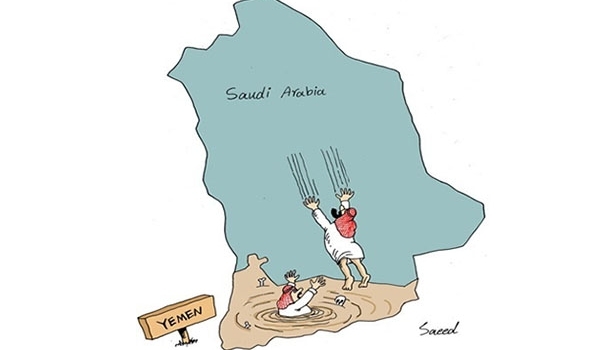 كاريكاتير/ السعودية ستغرق في مستنقع اليمن