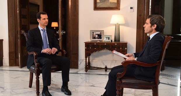 Assad in Interview: France Must Stop Supporting Terrorism