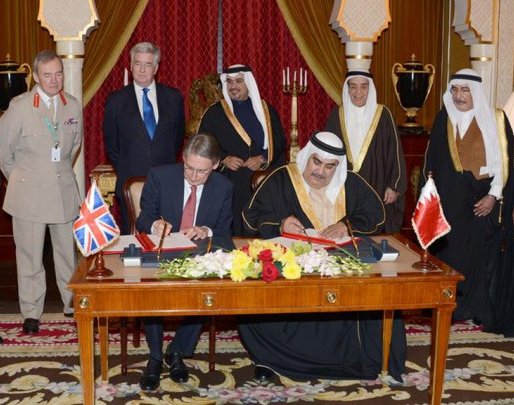 القواعد العسكرية في البحرين سبب القمع والقتل والتآمر على الشعب