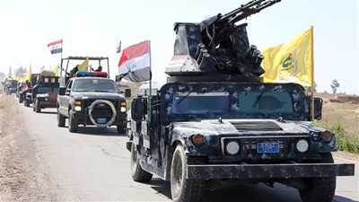 القوات الامنية العراقية تدخل ناظم التقسيم وتطهره بالكامل من "داعش"