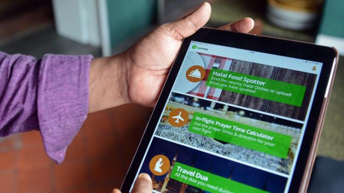 "HalalTrip" mobile app for Muslim travellers