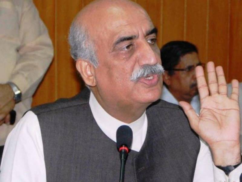 ہم حرمین شریفین کی حفاظت کیلئے آمادہ لیکن آل سعود کے تحفظ کیلئے تیار نہیں ہیں، خورشید شاہ