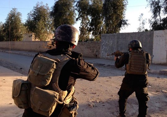 جيش العراق يستعيد كافة منشآت شرقي الثرثار المائية