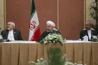 Präsident Rohani spricht vor religiösen Rechtsgelehrten in Indonesien 