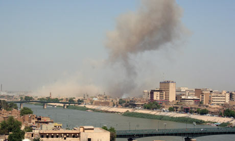 4 soldiers killed in an explosion during a raid process of a mosque in Baghdad