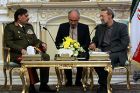 Treffen des syrischen Verteidigungsministers mit Irans Parlamentspräsidenten 