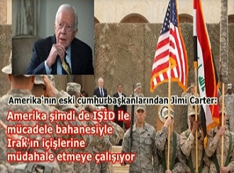 Carter, ABD'nin Irak İşgali açık bir hataydı