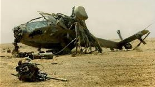 أبناء منطقة البقع في صعدة يسقطون أباتشي سعودية