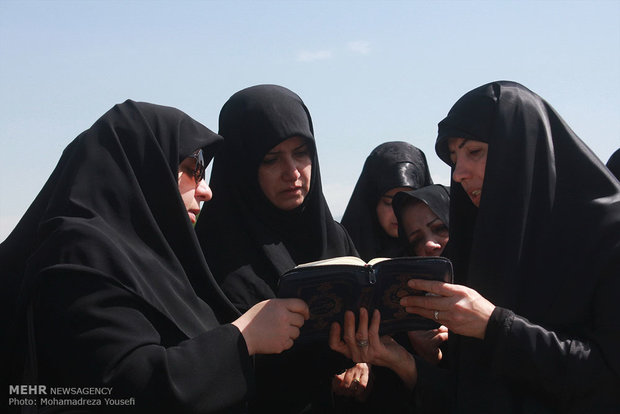 تصویری رپورٹ: قزوین میں دفاع مقدس کے پانچ شہداء کی تشیع جنازہ
