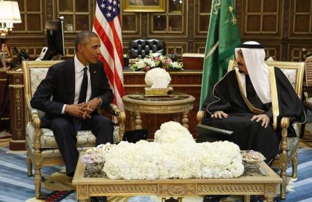 اوباما يلتقي ولي العهد السعودي وولي ولي العهد قبل انعقاد القمة في كامب ديفيد