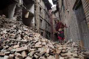  नेपाल को भूकंप के कारण देखना पड़ा 500 अरब का नुक़सान।