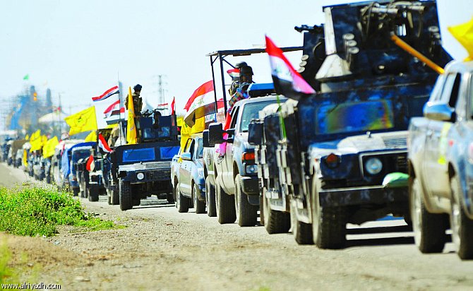الحشد الشعبي يرسل 3000 مقاتل لتحرير الانبار من داعش