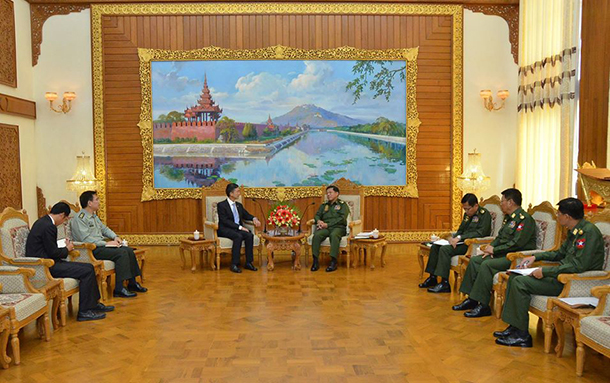  တ႐ုတ္ဘက္ လက္နက္ႀကီးက်ည္ က်မႈ ျမန္မာ့ တပ္မေတာ္ လက္ခ်က္ မဟုတ္ဟု ဆို