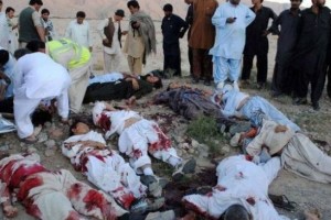 اعتقال 4 ارهابيين من منفذي الهجوم على حافلة تقل من المدنيين الشيعة في باكستان