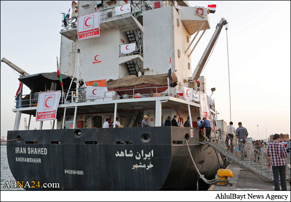 الامم المتحدة ستفتش سفينة المساعدات الایرانية الی الشعب اليمني في جيبوتي