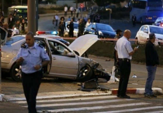 بالصور / قوات الاحتلال تقتل فلسطينياً بحجة قيامه بدهس شرطيين إسرائيليين