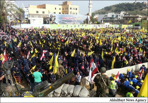 بالصور / لبنانيون يشاركون في احتفال بمناسبة الذكرى 15 لتحرير البقاع الغربي وجنوب لبنان 