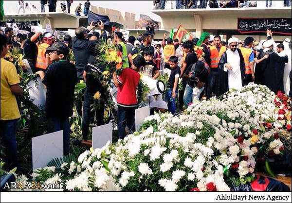تصویری رپورٹ: سعودی عرب، شہدا کے جلوس جنازہ میں دسیوں ہزار افراد شریک