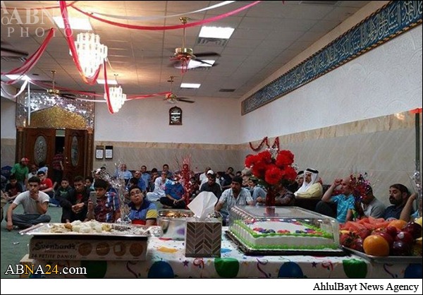 المسلمون الشيعة يحتفلون بمناسبة ولادة الامام الحسين (ع) في مركز الامام علي (ع) في تكساس الأمريكية