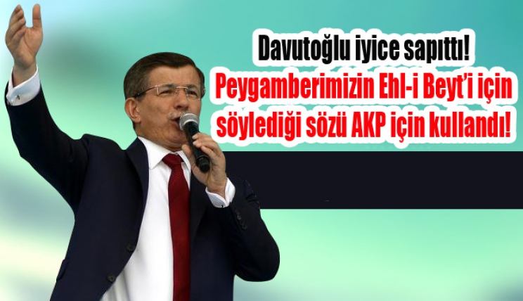 İyice Sapıttı AK Parti'yi Hz. Nuh'un Gemisine Benzetti!!