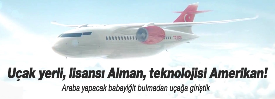 Davutoğlu'nun Vaad Ettiği 'Yerli Uçak' Alman Malı Çıktı