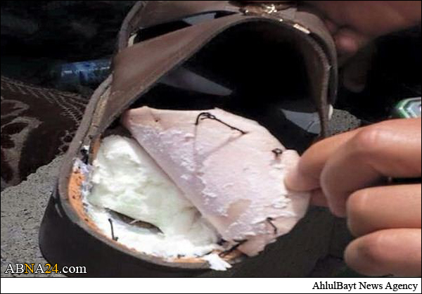 الكشف عن أحذية مفخخة وعبوات ناسفة داخل أحد المساجد في صنعاء + صور