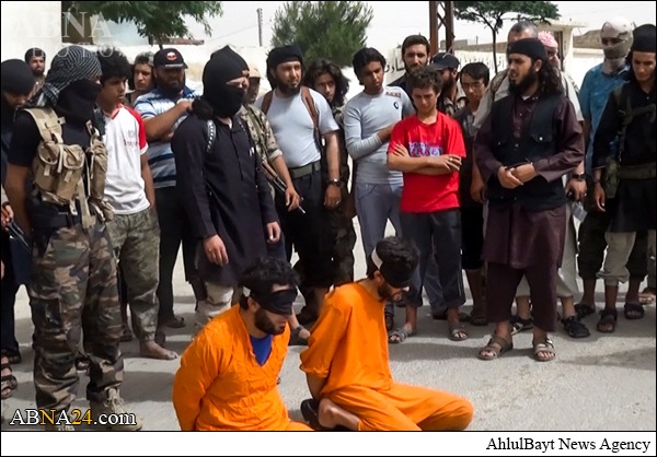 Photos: ISIS executes 2 men in Hasaka, Syria 