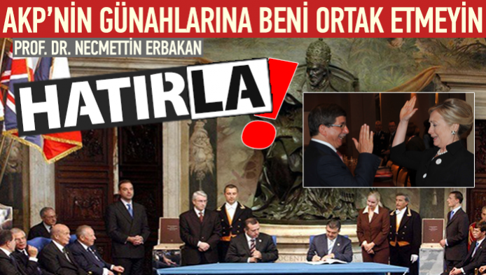 AKPnin günahlarına Beni ortak etmeyin