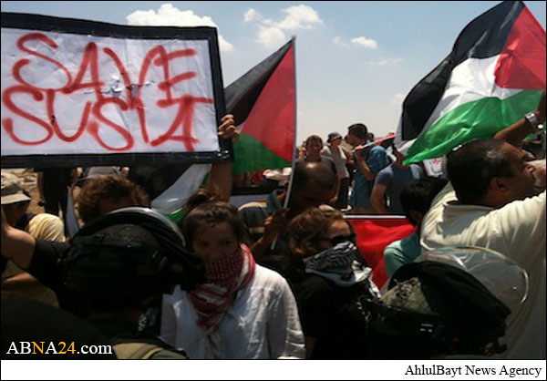 Stotine demonstranata protiv rušenja palestinskog sela Susje