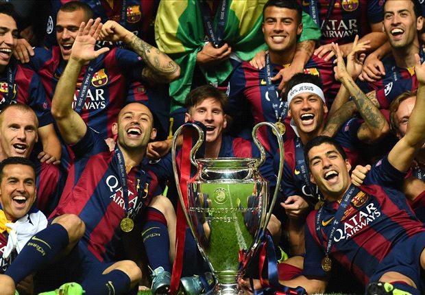 Barcelona Kukuhkan Raih Gelar Champions Lima Kali