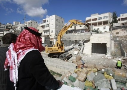  Israeli army demolishes 3 Palestinian industrial structures in O.J’lem