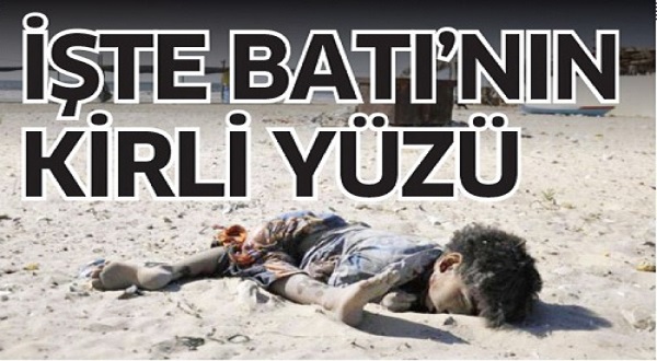 İşte Batının kirli yüzü