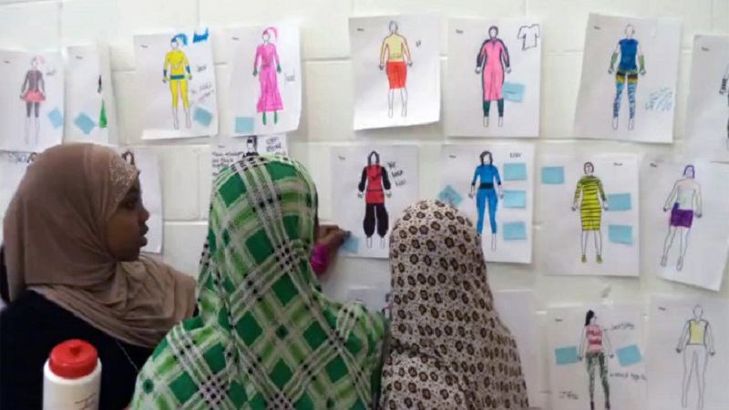 US Muslim girls design new religious sport uniform + Pics