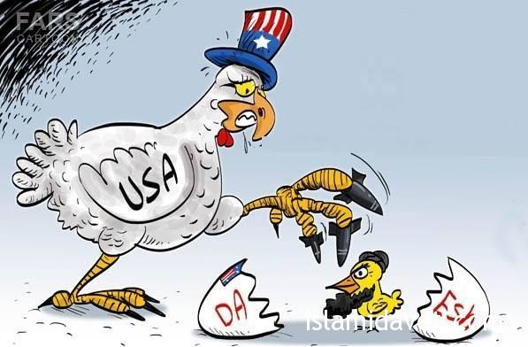 ABD ve IŞİD arasındaki ilişki / Karikatür