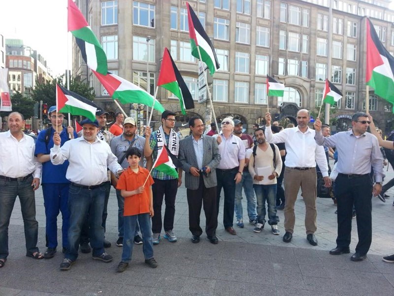  Sit-ins in Germany in solidarity with al-Quds (Jerusalem)