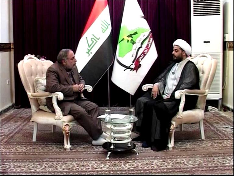 الخزعلي: الحشد الشعبي هو الذي حقق الإنتصارات في العراق/ المشروع الغربي للتقسيم الطائفي يستهدف العراق والمنطقة