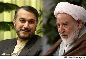 Ami-Abdollhian traff sich mit Ayatollah Yazdi