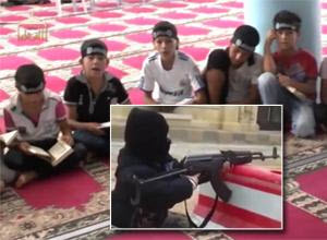 "داعش" ينصب شاشات عرض عملاقة في مدينة الرمادي يستخدمها للإعلان