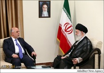 Fotostrecke: Irakischer Ministerpräsident traf sich mit iranischem Staatsoberhaupt